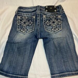 Miss Me Bermuda Shorts